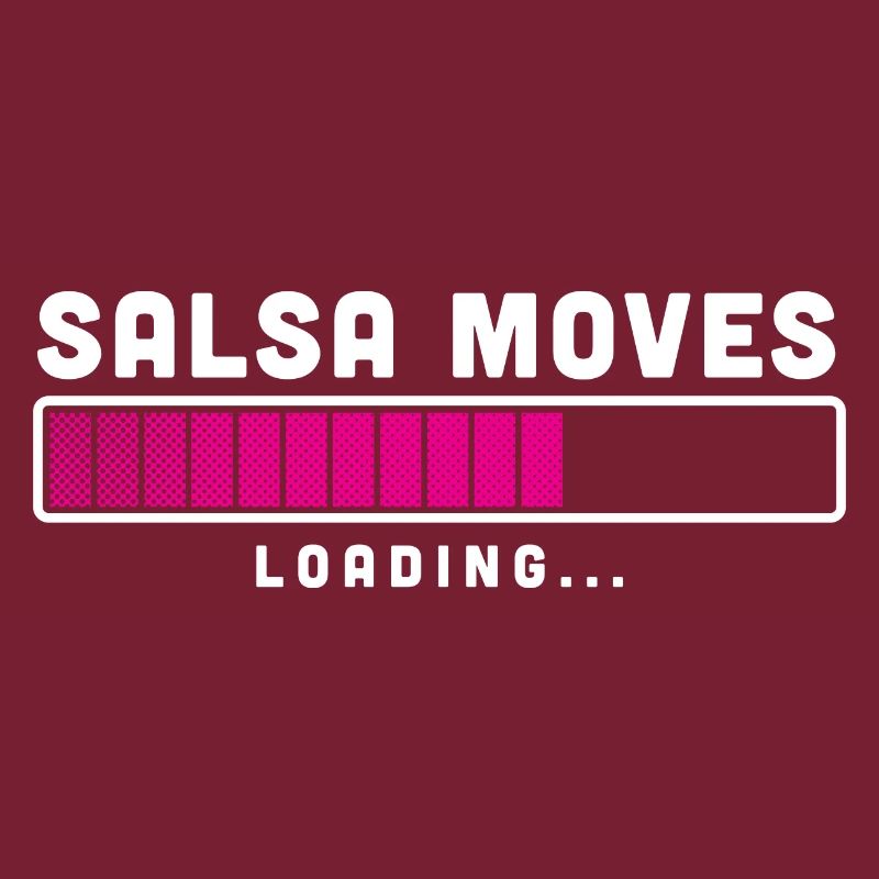 Salsa bewegt lustige Salsa-Tänzerin Geschenk