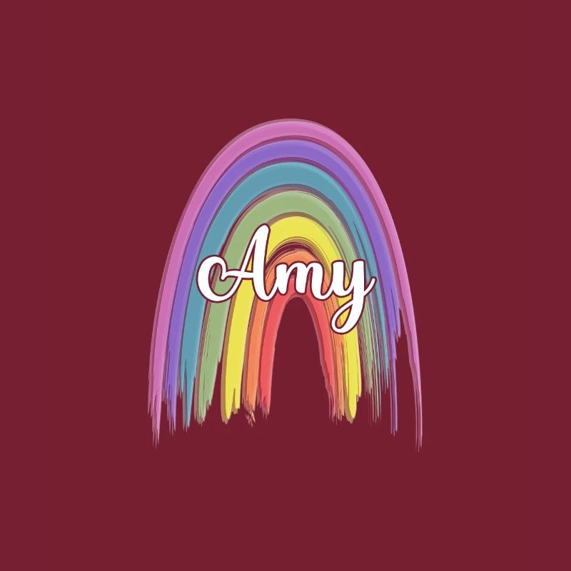 ADALYN Rainbow Cursive