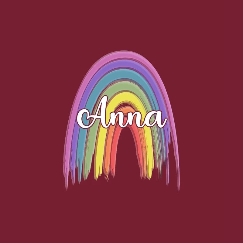 ANNA Rainbow Cursive