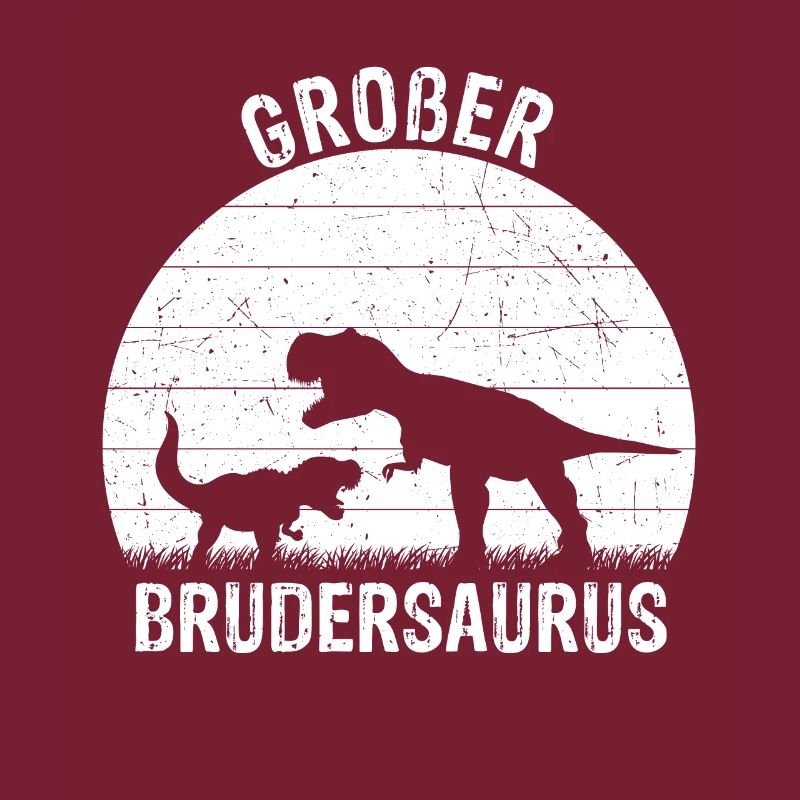 Großer Brudersaurus T-Rex Dino Geschenk Großer Bru