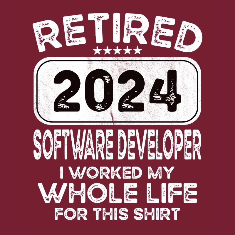Retired Software developer 2024