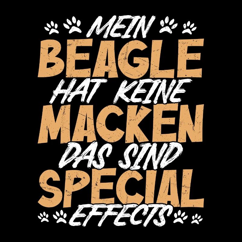 Mon Beagle n’a pas de bizarreries, ce sont des effets spéciaux