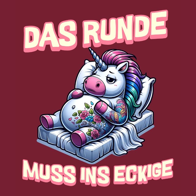 Bin Müde somit muss das runde ins Eckige Schlafen