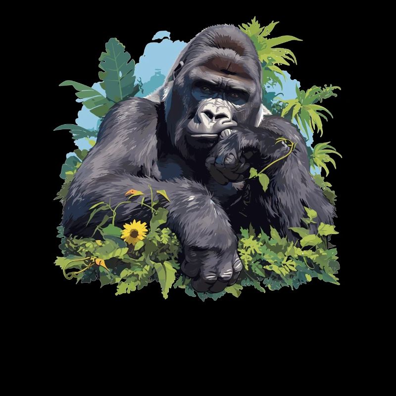 Mountain gorillas Mountain gorilla