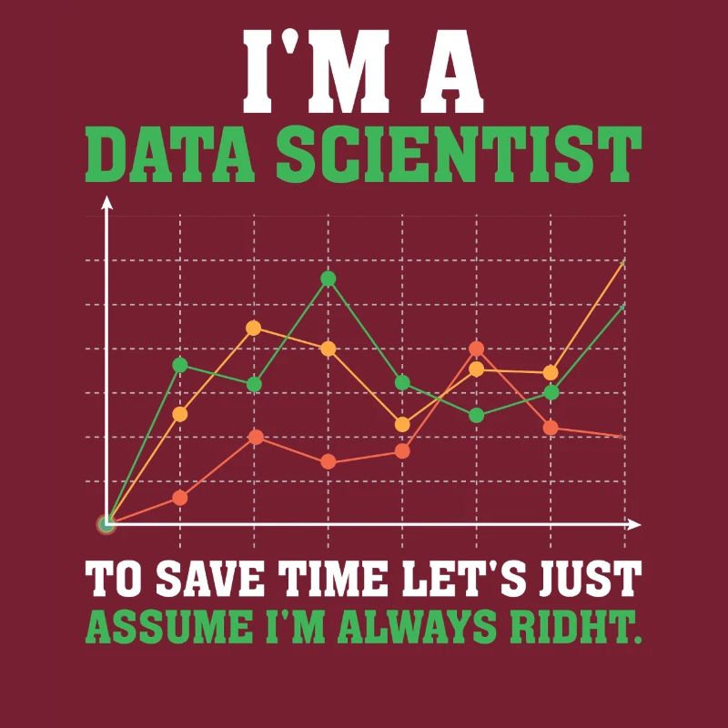 Im A Data Scientist Spreadsheet Statistician Data