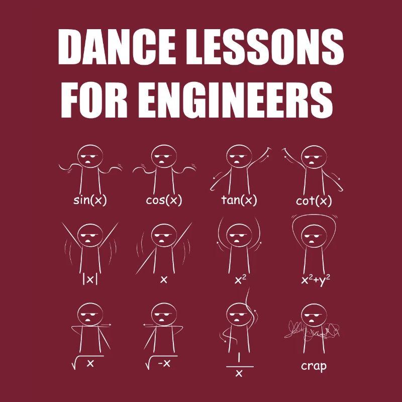 Technician Dance Lessons Mathematician Gift