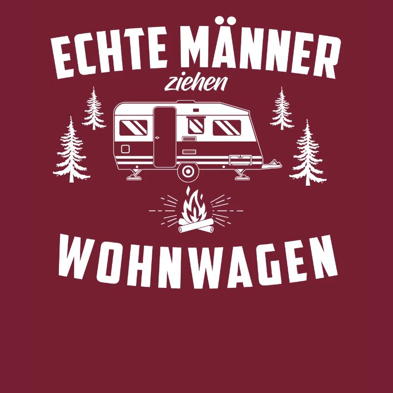 Real men pull caravans