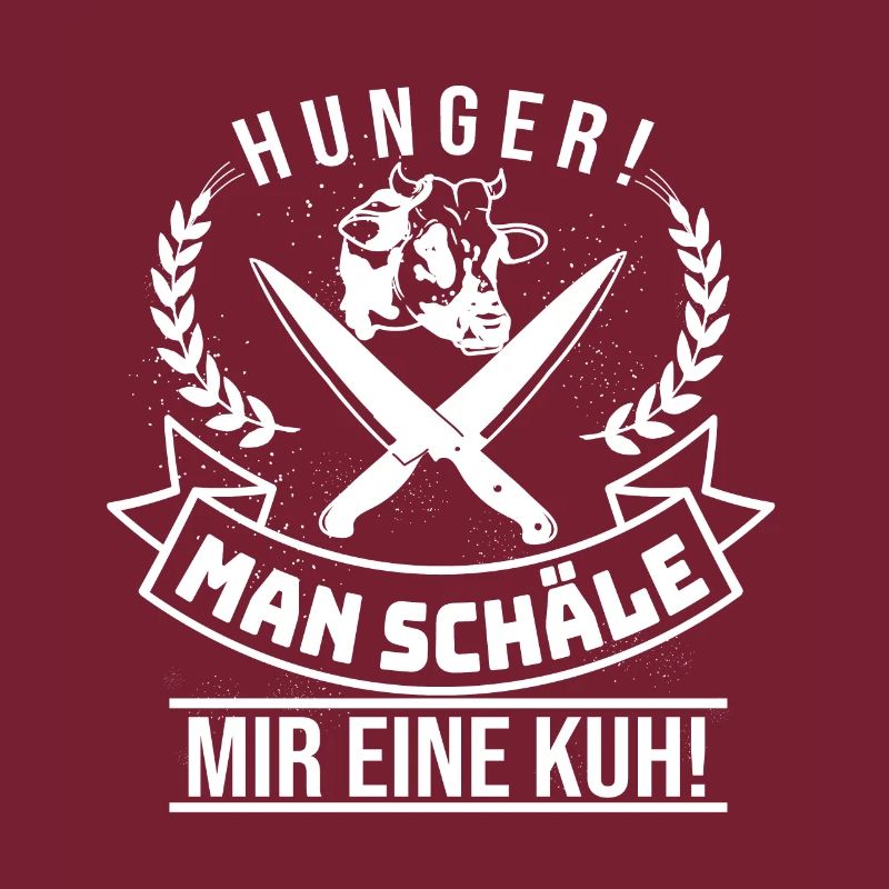 Kuh Grillen Hunger Fleischfresser Fleisch Geschenk