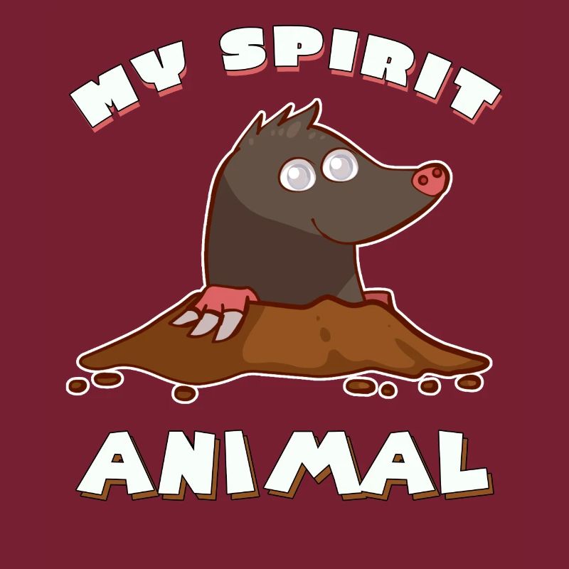 Mole, nearsighted, molehill gift