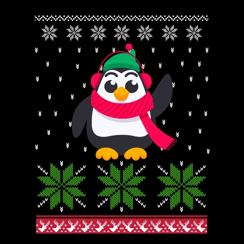 Pingouin laid Noël