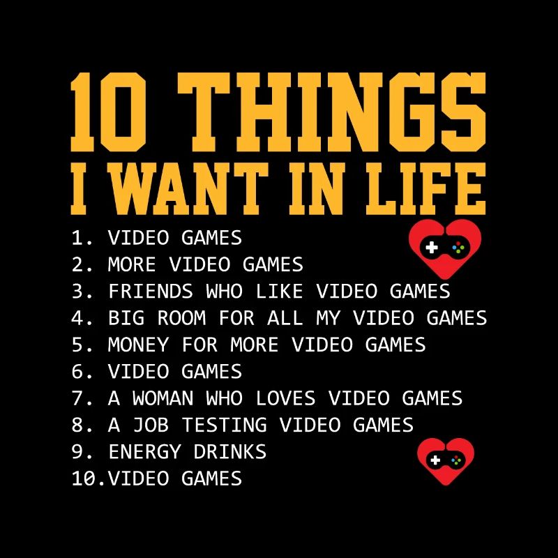 10 gamer commandments