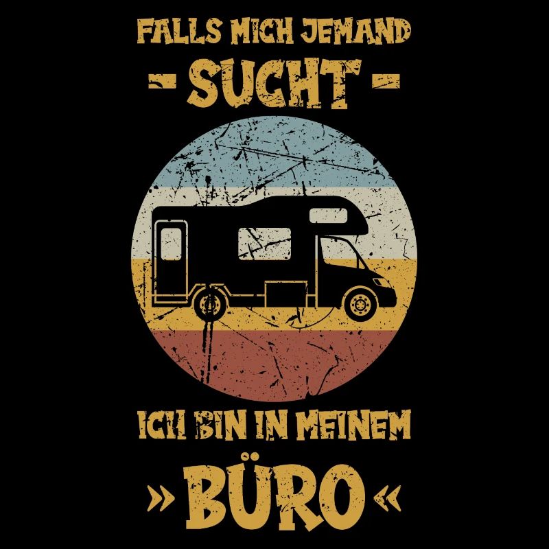 Wohnmobil Camper Camping Wohnwagen Büro