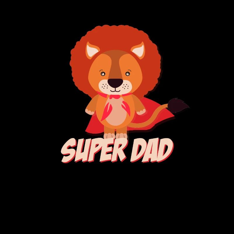 Super Dad Löwe Vater