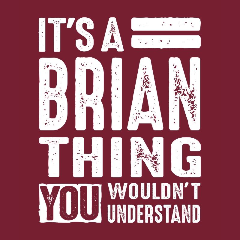 Brian Personalized Name Birthday Gift
