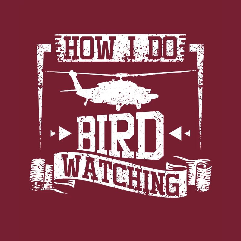 How I do bird watching helicopter