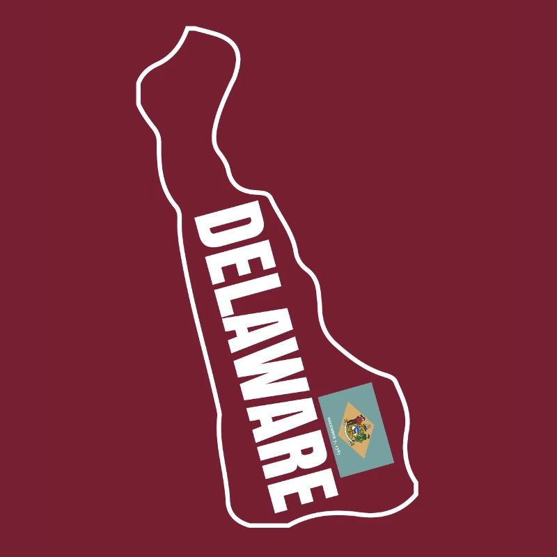 Delaware Home State Geschenk