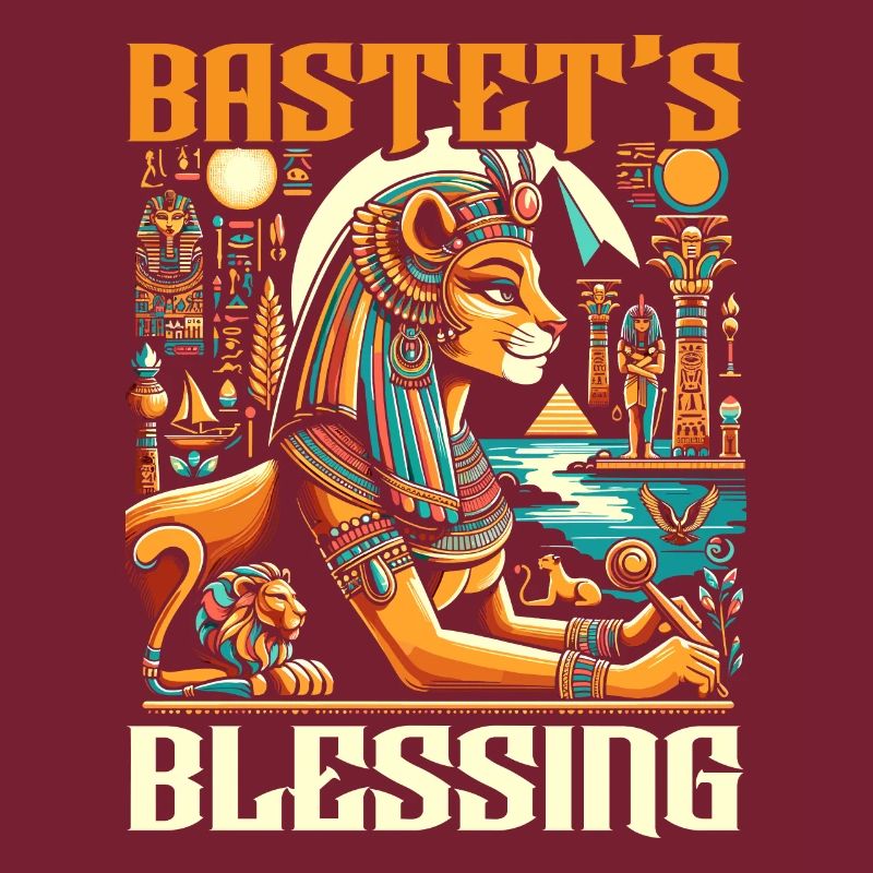 Bastet Déesse égyptienne Égypte Pyramide Égypte
