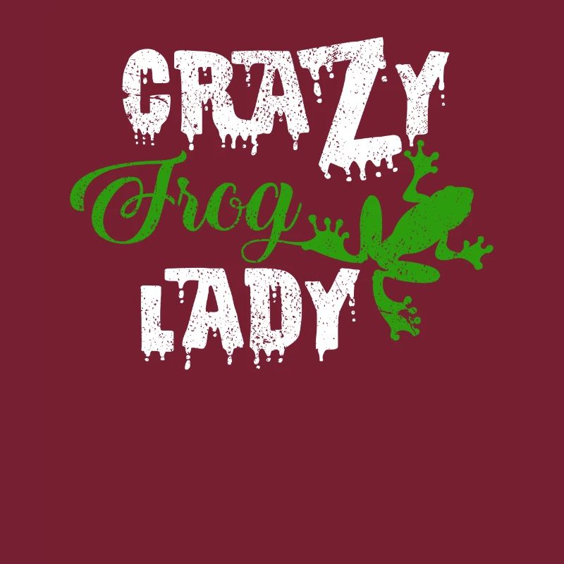 Crazy Frog Lady Cool Frogs Statement Gift