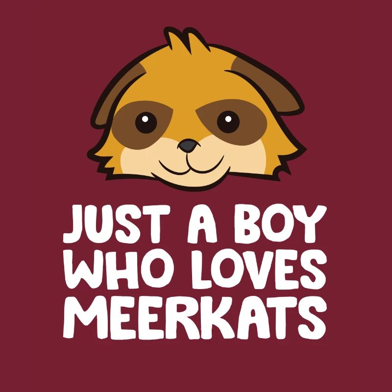 Nur ein Junge, der Erdmännchen liebt