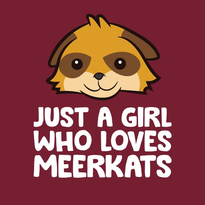 Nur ein Mädchen, das Erdmännchen liebt