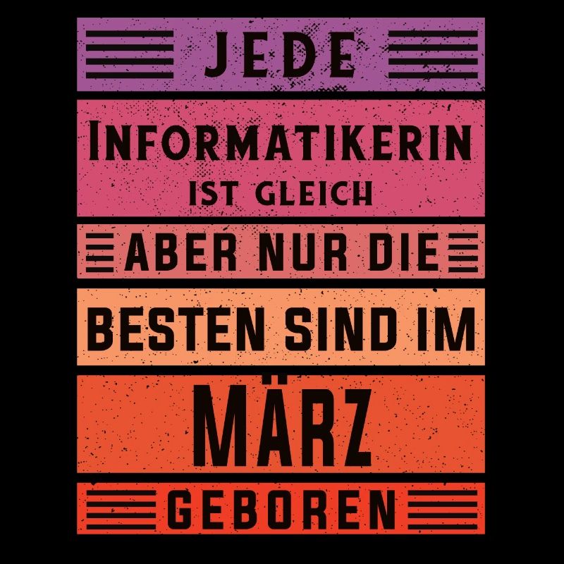 Programmierer Geburtstag März geboren