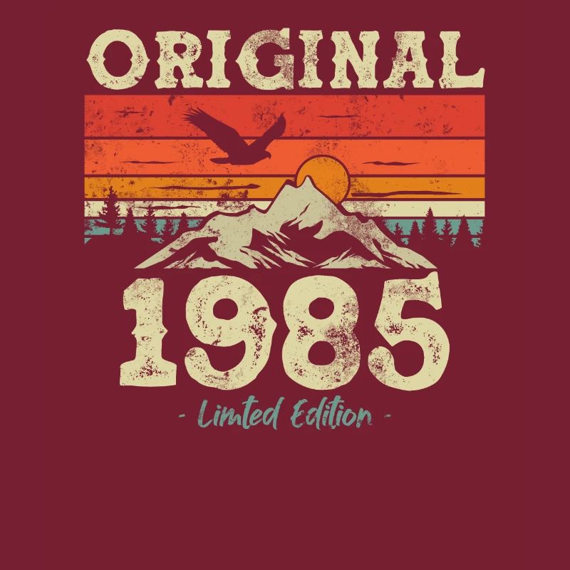 Original 1985 Geburtstags-Geschenk