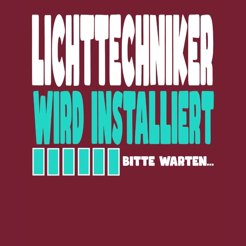 Lichttechniker wird installiert