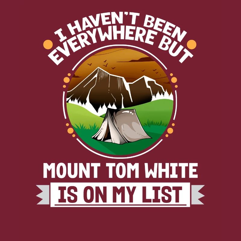 Mount Tom White est sur ma liste Camping de randonnée