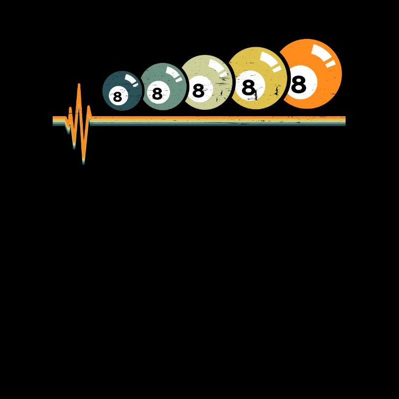 Billard rétro 8 boules