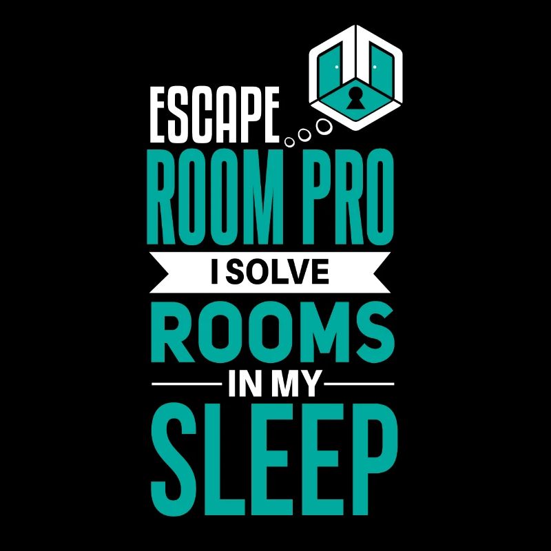 Cool Escape Room Saying Design