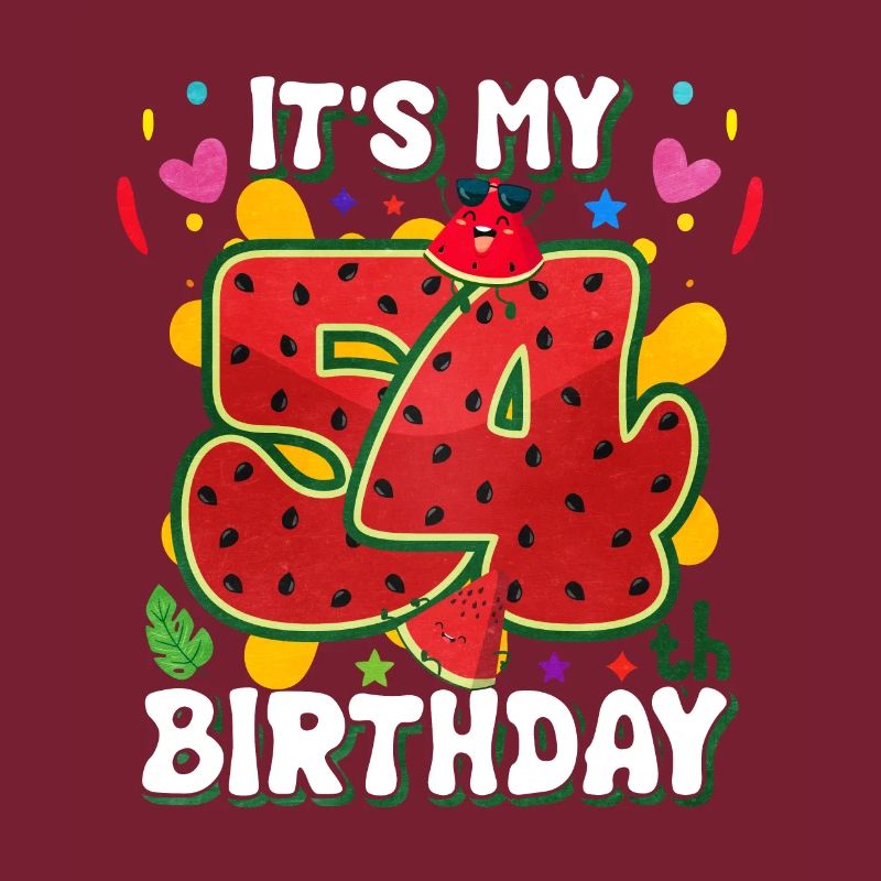 54e anniversaire Pastèque