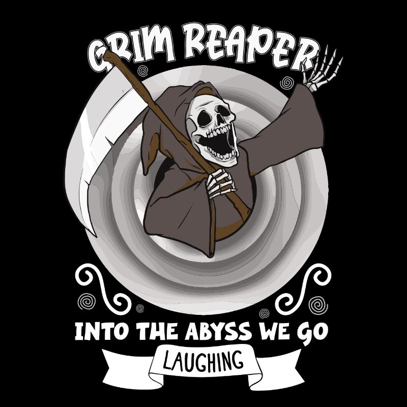 Funny Creepy Grim Reaper, Dead Man