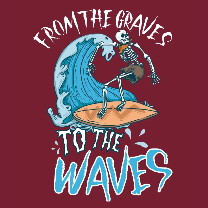 Funny Surfer, The Skeleton Beach Stoke Surf