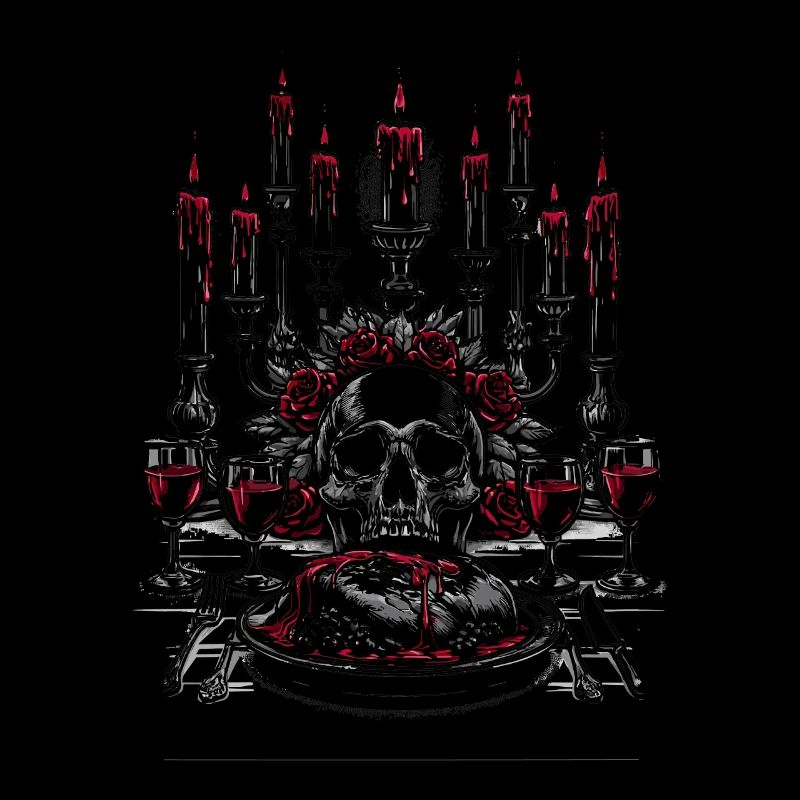 Fête gothique macabre Hiver gothique