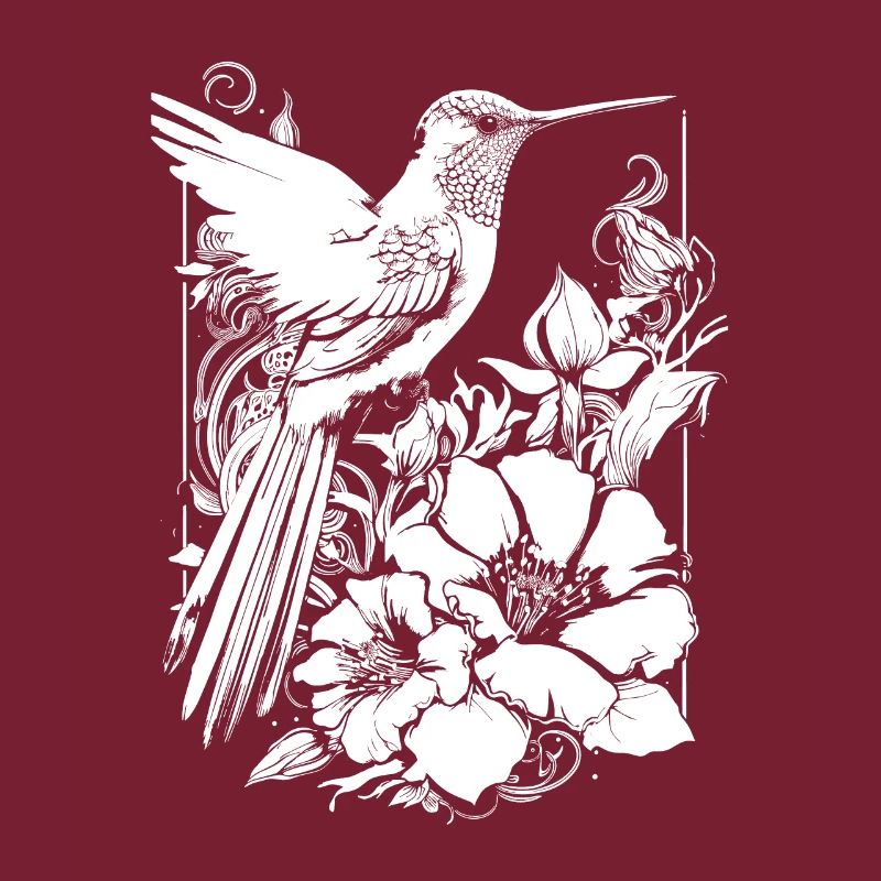 Colibri, Fleurs, Oiseau De Fleur