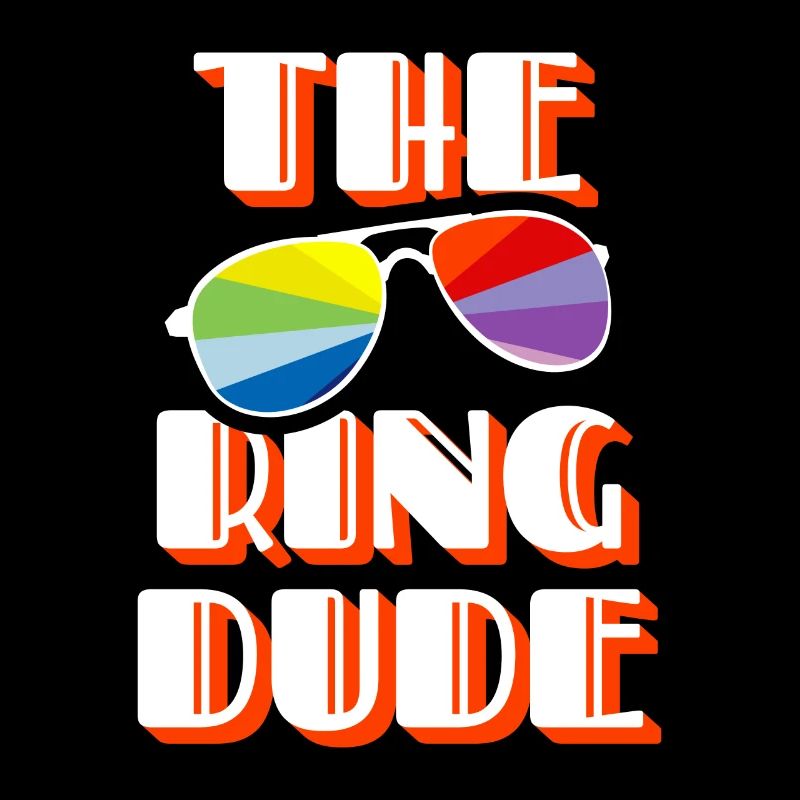 The Ring Dude Ring Bearer Wedding Marriage
