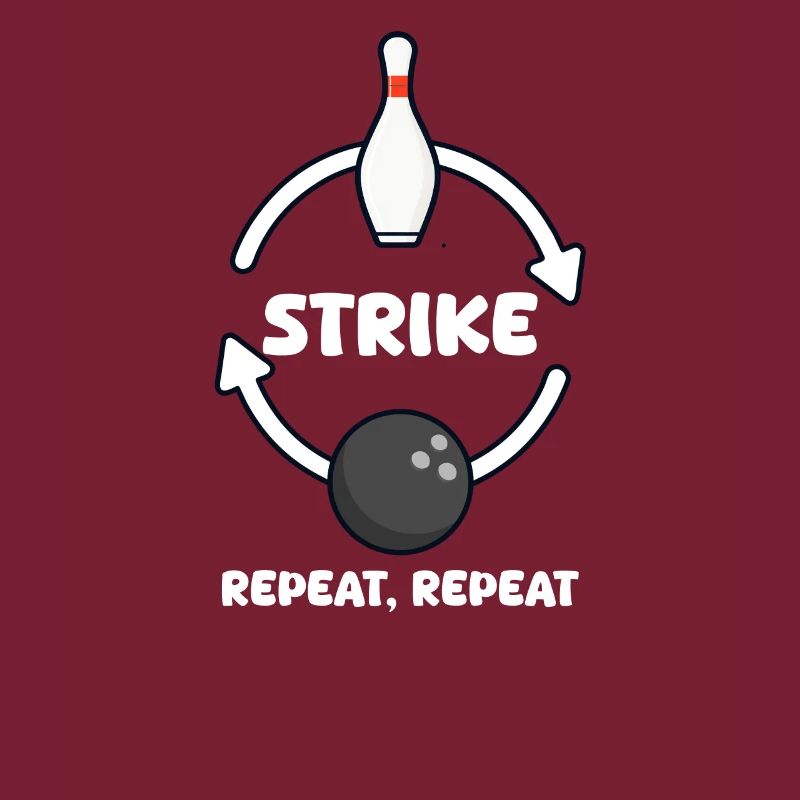 Bowling Strike, répéter, répéter
