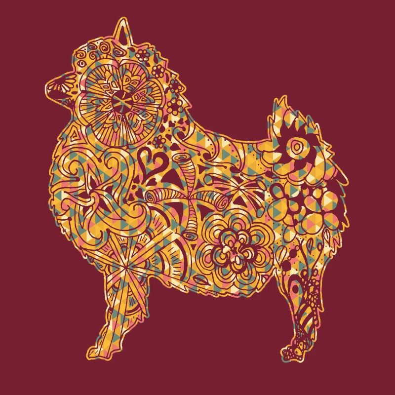 Keeshond Geometric
