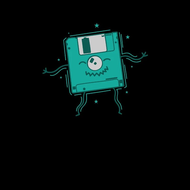 Diskette tanzt Retrospeichermodul Datenträger