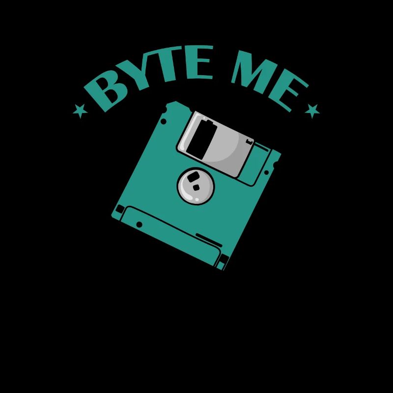 Byte me Diskette Floppy Disk Retrospeichermodul