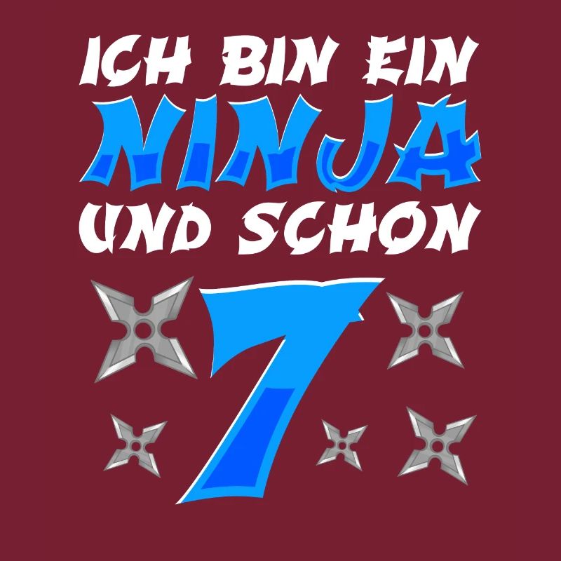 Kostüm Ninja 7. Geburtstag Junge