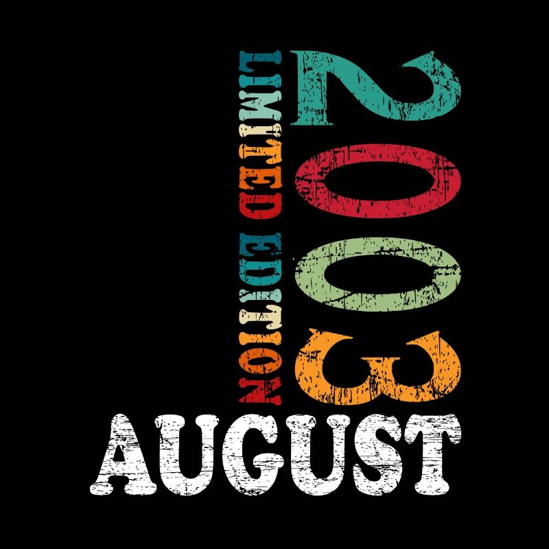 Août 2003 Anniversaire Août 2003 Août