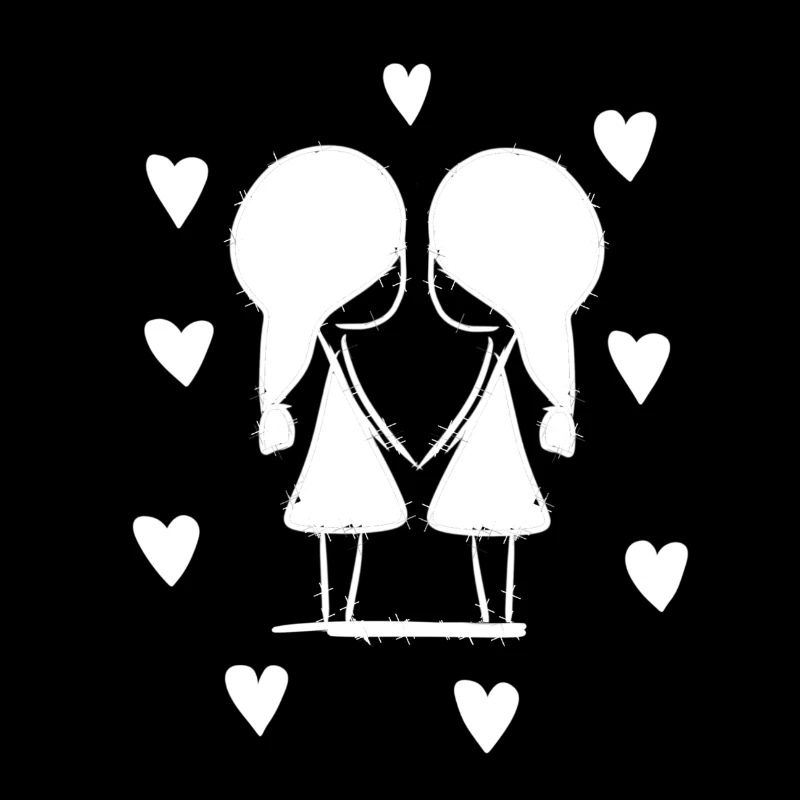 dear couple dear hearts lesbian
