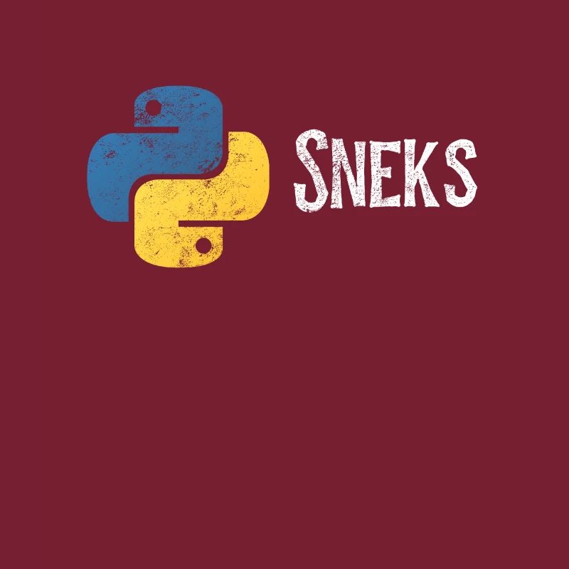 Lustige Python-Programmierer-Programmierung in Not