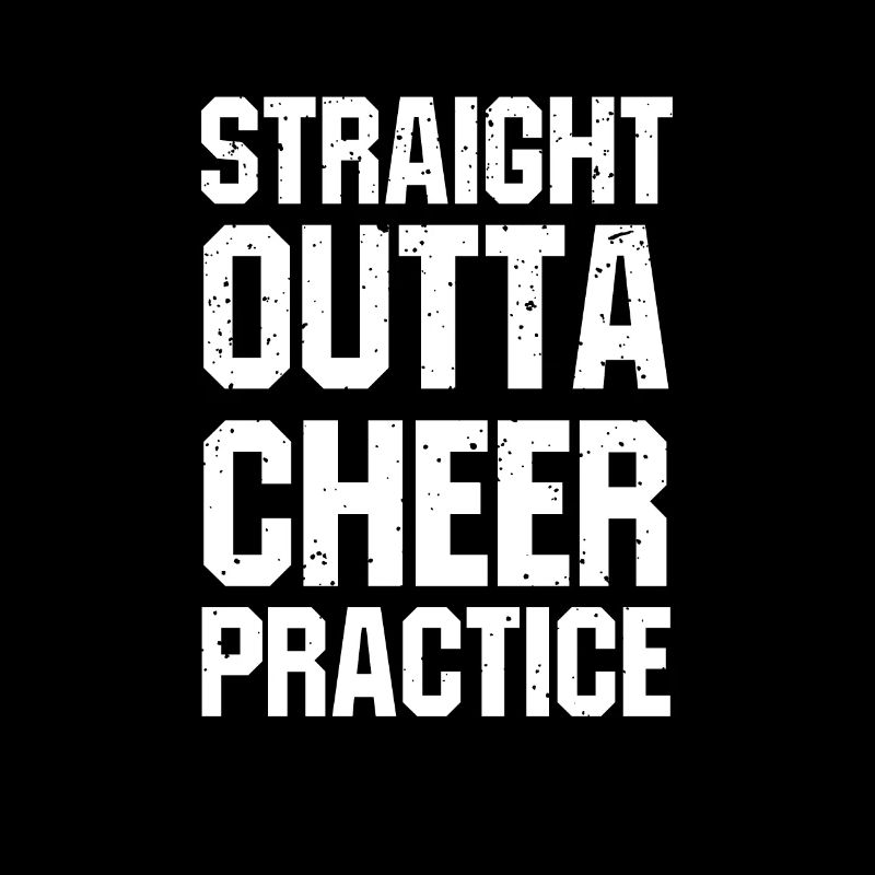 Straight Outta Cheer Practice
