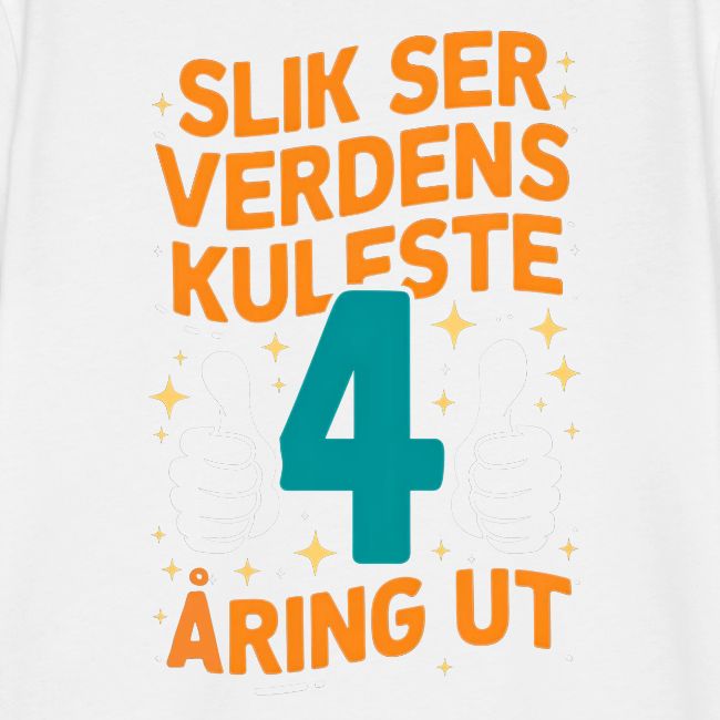 Verdens kuleste 4-åring - Gave til 4-åring
