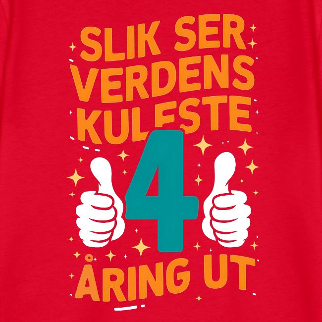 Verdens kuleste 4-åring - Gave til 4-åring