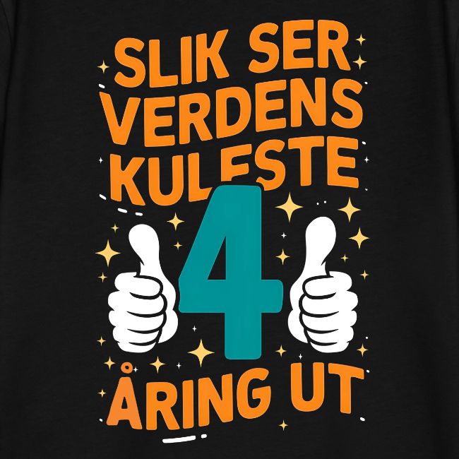 Verdens kuleste 4-åring - Gave til 4-åring
