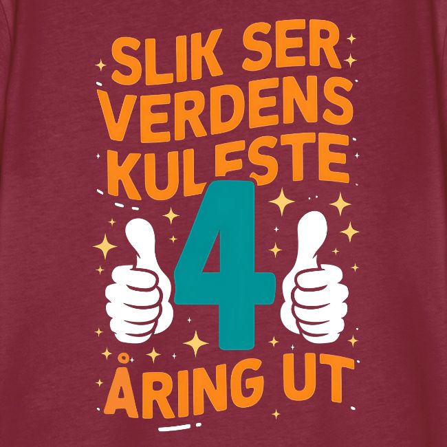 Verdens kuleste 4-åring - Gave til 4-åring