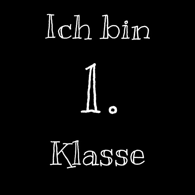 Einschulung Ich Bin 1. Klasse Schulanfänger